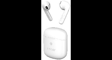RYGHT WAYS2 In Ear headset Bluetooth Stereo Wit Indicator voor batterijstatus, Headset, Oplaadbox, Touchbesturing