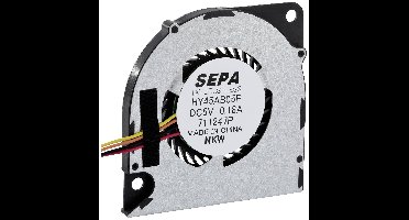 SEPA HY45AB05PSE26A-BLI Radiaalventilator 5 V 1.92 m³/h (l x b x h) 45 x 45 x 4.3 mm