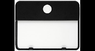 Grothe 55651 Bel Met naambord Zwart