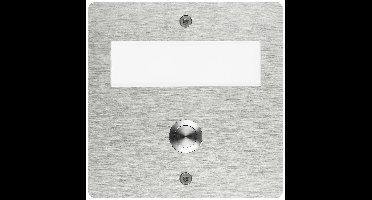 Grothe 43451 voor Draadloze deurbel Met naambord