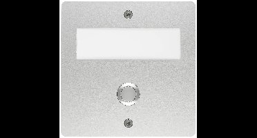 Grothe 43452 voor Draadloze deurbel Met naambord