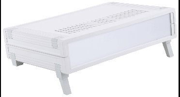 Bopla UM 62609 L ULTRAMAS_SET Tafelbehuizing (l x b x h) 290.90 x 258.90 x 62.20 mm ABS Grijs-wit (RAL 7035) 1 set(s)