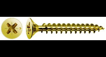 SPAX 1081020250205 R 88094 Senkkopf m.Spitze/Kreuzschl.-PZ Verzonken houtschroef 2.5 mm 20 mm Kruiskop Pozidriv Staal YELLOX 1000 stuk(s)
