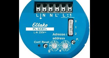Eltako PL-SAM1L Actor Inbouw (in muur) Schakelvermogen (max.) 2000 W