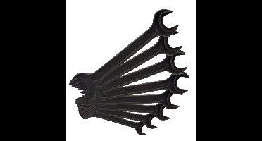 KS Tools 517.1490 517.1490 Dubbele steeksleutelset Sleutelbreedte (metrisch) 6 - 22 mm