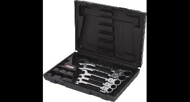 KS Tools 503.4859 503.4859 Ring-steeksleutelset Sleutelbreedte (metrisch) 8 - 19 mm