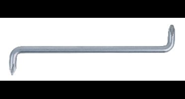 KS Tools 151.2684 Haakse schroevendraaier PZ 3, PZ 4
