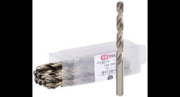 KS Tools 3303085 330.3085 HSS-G-Co 5 Metaal-spiraalboorset 8.5 mm Gezamenlijke lengte 117.0 mm DIN 338 10 stuk(s)