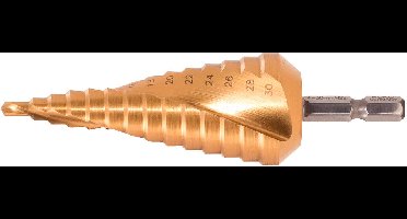 KS Tools 3302362 HSS TiN-punt Getrapte boor 1 stuk(s)