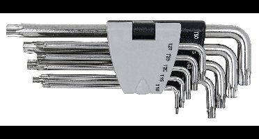 KS Tools 964.0620 TX Haakse schroevendraaierset TB 10, TB 15, TB 20, TB 25, TB 27, TB 30, TB 40, TB 45, TB 50 9-delig