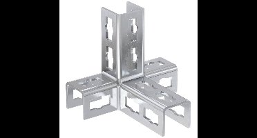 Fischer PFUF 4D Verbindingselement RVS 562845 10 stuk(s)