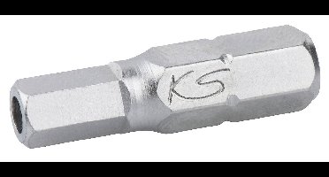 KS Tools 911.3586 Inbus-bit Speciaal staal Vernikkeld C 6.3 1 stuk(s)