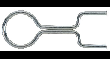 KS Tools 4001430 Kettingspanner-fixeerdoorn Ø 3 mm, 75 mm