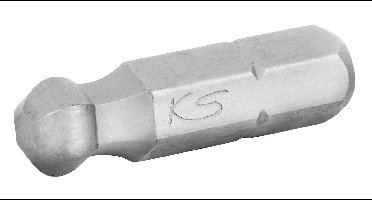 KS Tools 911.3711 Inbus-bit Gereedschapsstaal Vernikkeld C 6.3 5 stuk(s)