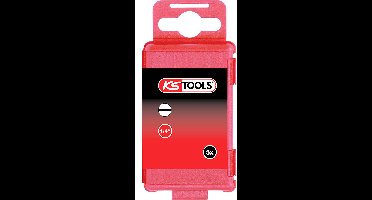 KS Tools 918.3361 Gleuf-bit 5 mm S2-staal Vernikkeld E 6.3 5 stuk(s)