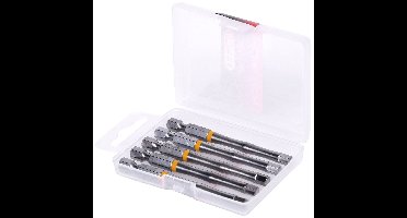 KS Tools 918.3461 Inbus-bit Speciaal staal Vernikkeld E 6.3 5 stuk(s)