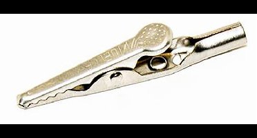 Mueller Electric BU-60 Krokodillenklem Staal Klembereik (max.): 7.90 mm Lengte: 12.50 mm 1 stuk(s)