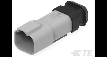 TE Connectivity DT04-4P-E008 Male behuizing (kabel) Inhoud: 1 stuk(s) Package