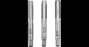 kwb 443308 Schroefdraadsnijderset 3-delig M8 1.25 DIN 352 HSS 3 stuk(s)