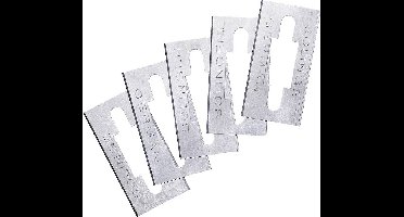 kwb 921464 Reservemesjes voor hobby-schaaf 5 stuk(s)