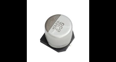 Nippon Chemi-Con HHXC250ARA101MF80G Elektrolytische condensator SMD 100 µF 25 V 20 % (Ø x l) 6.30 mm x 7.70 mm 1 stuk(s) Bulk