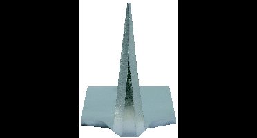 Roestvrijstalen haalmes, klinglengte 25 mm, verpakking van 6 stuks KS Tools 140.2270