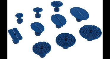 KS Tools 140.2585 Lijmresten elliptisch, plat, 33 x 22 mm, 5 stuks