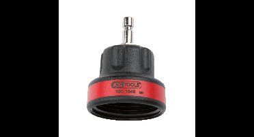 KS Tools 150.1946 Koelsysteem-adapter M45 x 3,0, rood
