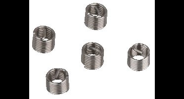KS Tools 150.6111 Schroefdraadinzet M12x1,25, 16,8 mm, verpakking van 5 stuks