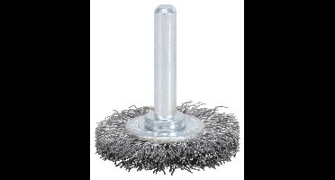 KS Tools 340.0033 Roestvrij stalen draadborstelschijf 0,3 mm, Ø 38 mm