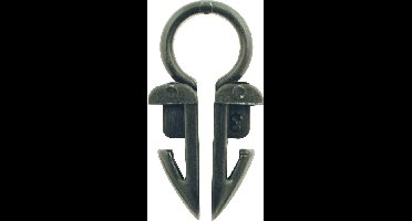 KS Tools 420.1957 Kabelclip-draad ø 6,3 mm, verpakking van 10 stuks