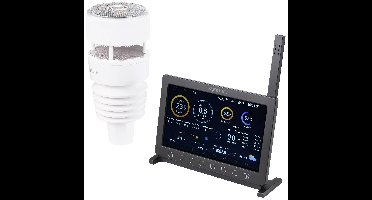 Sygonix SY-5479628 WiFi-weerstation Verwachting voor 2 dagen Aantal sensoren max.: 8 stuk(s)