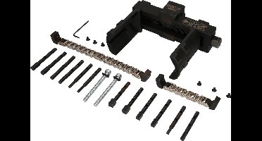 KS Tools 450.0190 Vario-moeren- en dopsleutelset, 14-delig