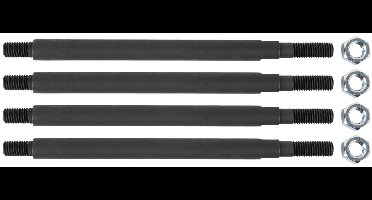 KS Tools 460.1382 Verbindingsstangset met moeren, 4-delig