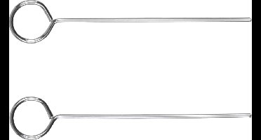 KS Tools 500.1384 Mercedes-ontstekingsslot demontage-naald-gereedschap Ø 2,0 mm, 2-delig