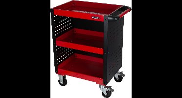 KS Tools 890.0006 Ecoline werkplaats-servicewagen met gatenplaatbekleding