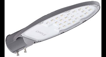Opple LEDStre 705000021000 LED-straatlantaarn Energielabel: F (A - G) LED LED vast ingebouwd 20 W Grijs