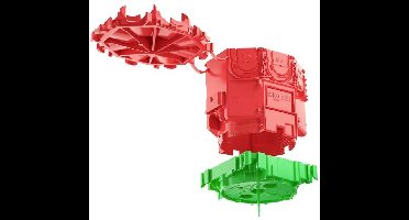 Kaiser Elektro 1265-11 Plafondverbindingsdoos Halogeenvrij (l x b x h) 94 x 75 x 111.0000 mm 1 stuk(s)