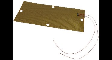 Thermo TECH Polyimide Verwarmingsfolie Zelfklevend 12 V 60 W Beschermingsklasse IPX4 (l x b) 400 mm x 180 mm