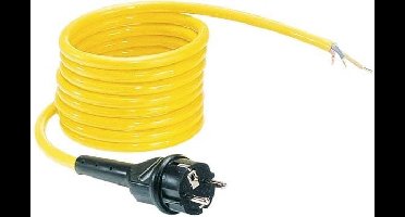Gifas Electric 203688 Aansluitkabel Stroom Geel 5 m
