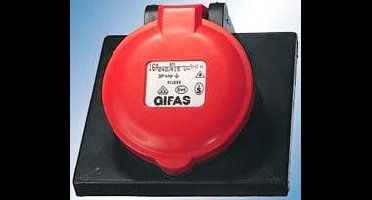 Gifas Electric 303259 102095 CEE-wandcontactdoos 32 A 5-polig 400 V 1 stuk(s)