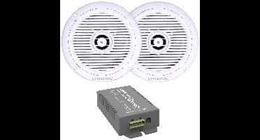 Lyndahl LYNCS180IPS2 2-weg inbouwluidsprekerset 120 W 4 Ω Wit 1 set(s)