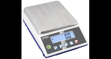 Kern PCB 6000-1 Precisie weegschaal Weegbereik (max.) 6 kg Resolutie 0.1 g werkt op stekkernetvoeding, werkt op batterijen Grijswit, Donkerblauw