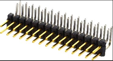 Molex Male header (standaard) Aantal rijen: 2 10894302 1 stuk(s) Tube