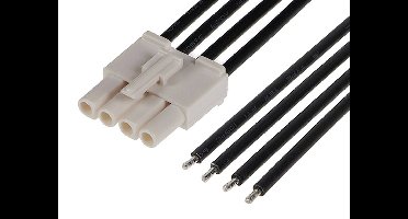 Molex 2162911042 Male behuizing (kabel) Totaal aantal polen: 4 Inhoud: 1 stuk(s) Bulk