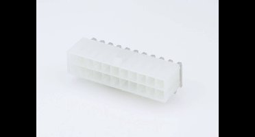 Molex 39301220 Female header, inbouw (standaard) Totaal aantal polen: 22 Inhoud: 1 stuk(s) Bulk