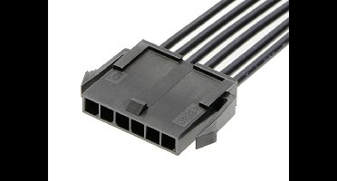 Molex 2147532061 Male behuizing (kabel) Totaal aantal polen: 6 Inhoud: 1 stuk(s) Piece