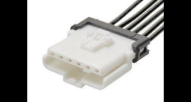 Molex 369220600 Male/female behuizing (kabel) Totaal aantal polen: 6 Rastermaat: 3.00 mm Inhoud: 1 stuk(s) Bulk