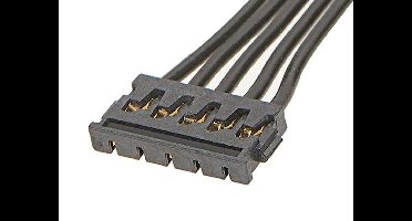 Molex 369200502 Female behuizing (kabel) Totaal aantal polen: 5 Rastermaat: 1.20 mm Inhoud: 1 stuk(s) Bulk