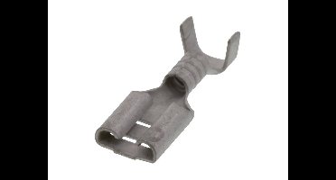 Molex 190180014 Platte stekker (female) Insteekbreedte: 6.35 mm Insteekdikte: 0.81 mm 1 stuk(s) Bulk